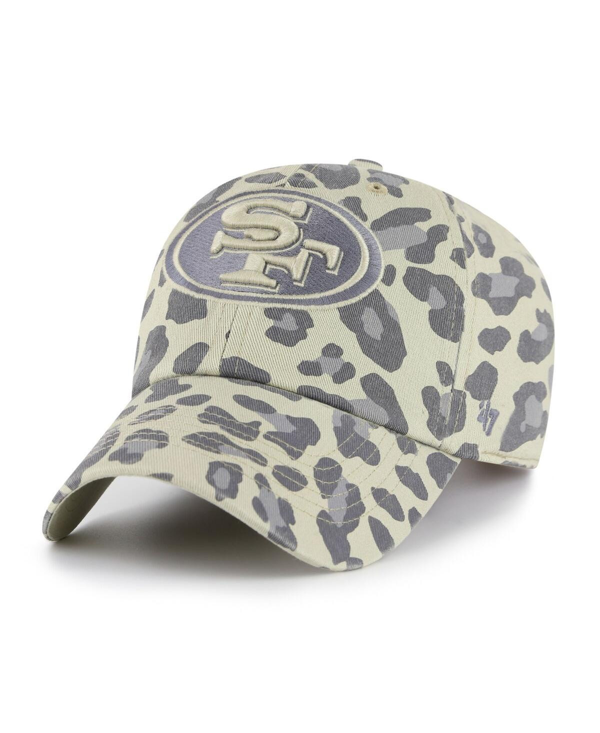'47 Brand Women's Gray San Francisco 49ers Bagheera Clean Up Adjustable Hat - Gray | Macy's