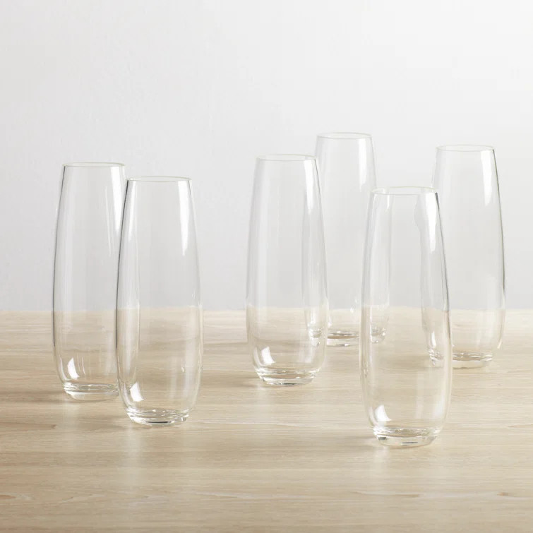 Laya Indoor/Outdoor Stemless Champagne Glass | Wayfair North America