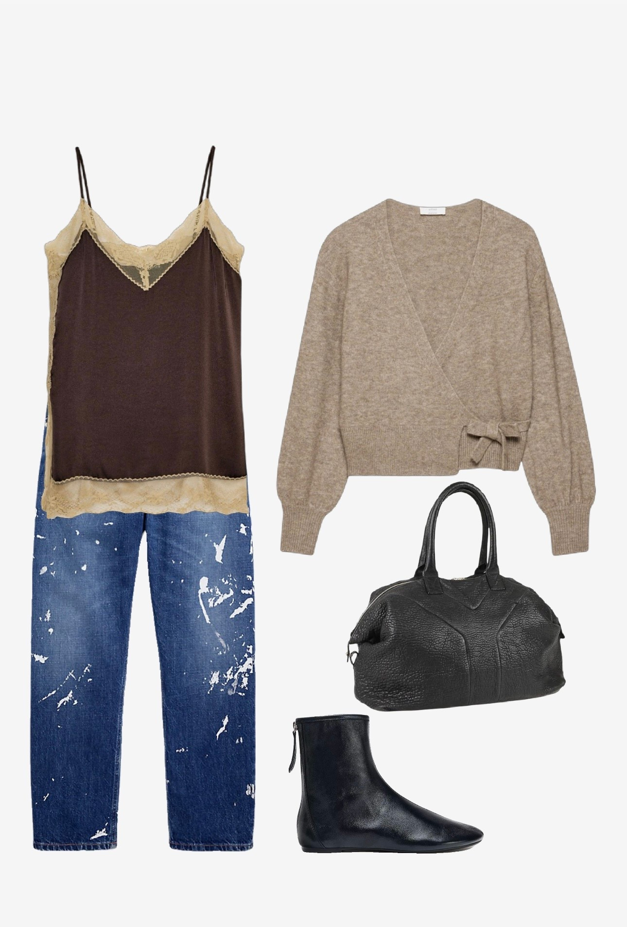 I bought this cardigan from Aritzia during its first version about 7 years ago. They release similar ones every fall/winter. 

Bag is secondhand. 

#LTKootd #LTKOver40