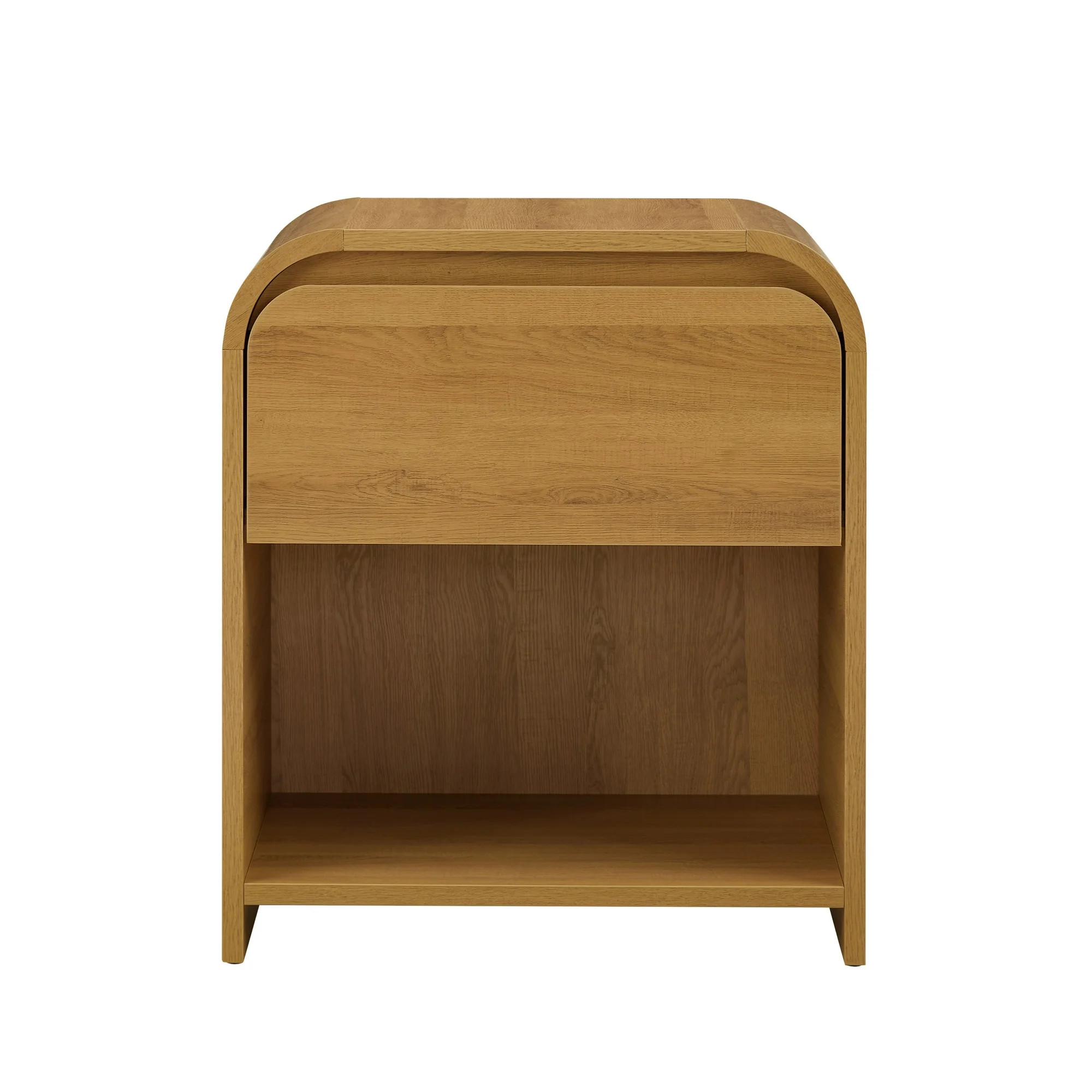 Better Homes & Gardens Juliet Nightstand with USB, Light Honey Finish | Walmart (US)