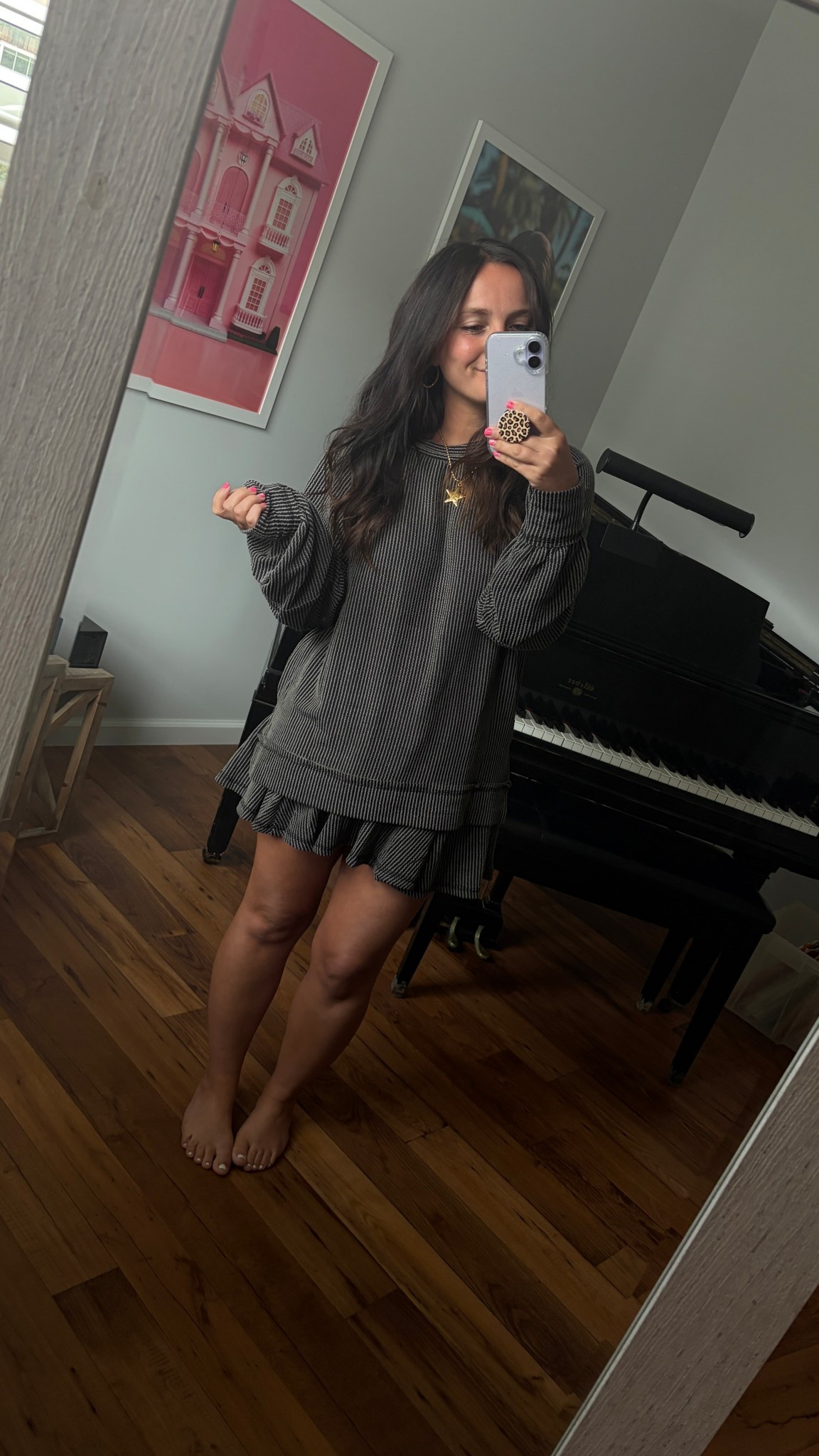 Wearing a small!