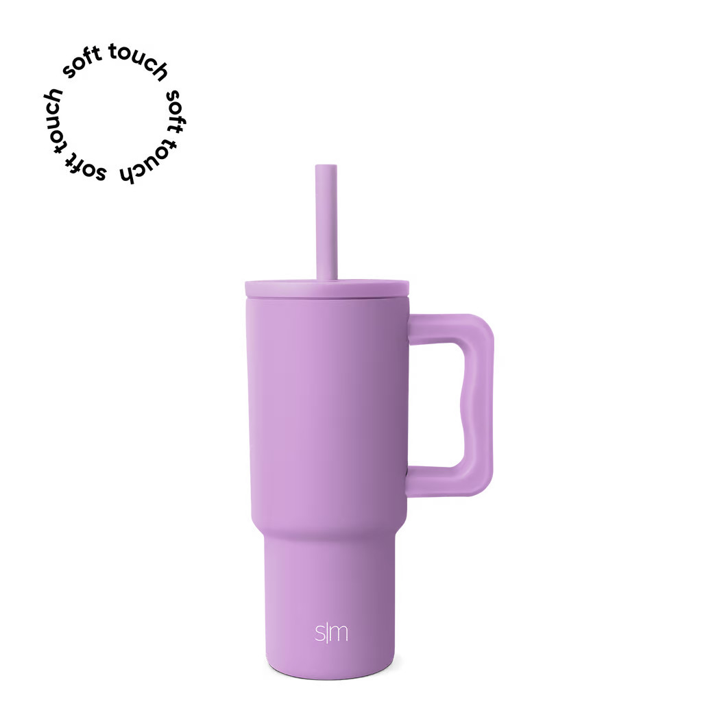 Trek Kids Tumbler with Silicone Straw Lid | Simple Modern