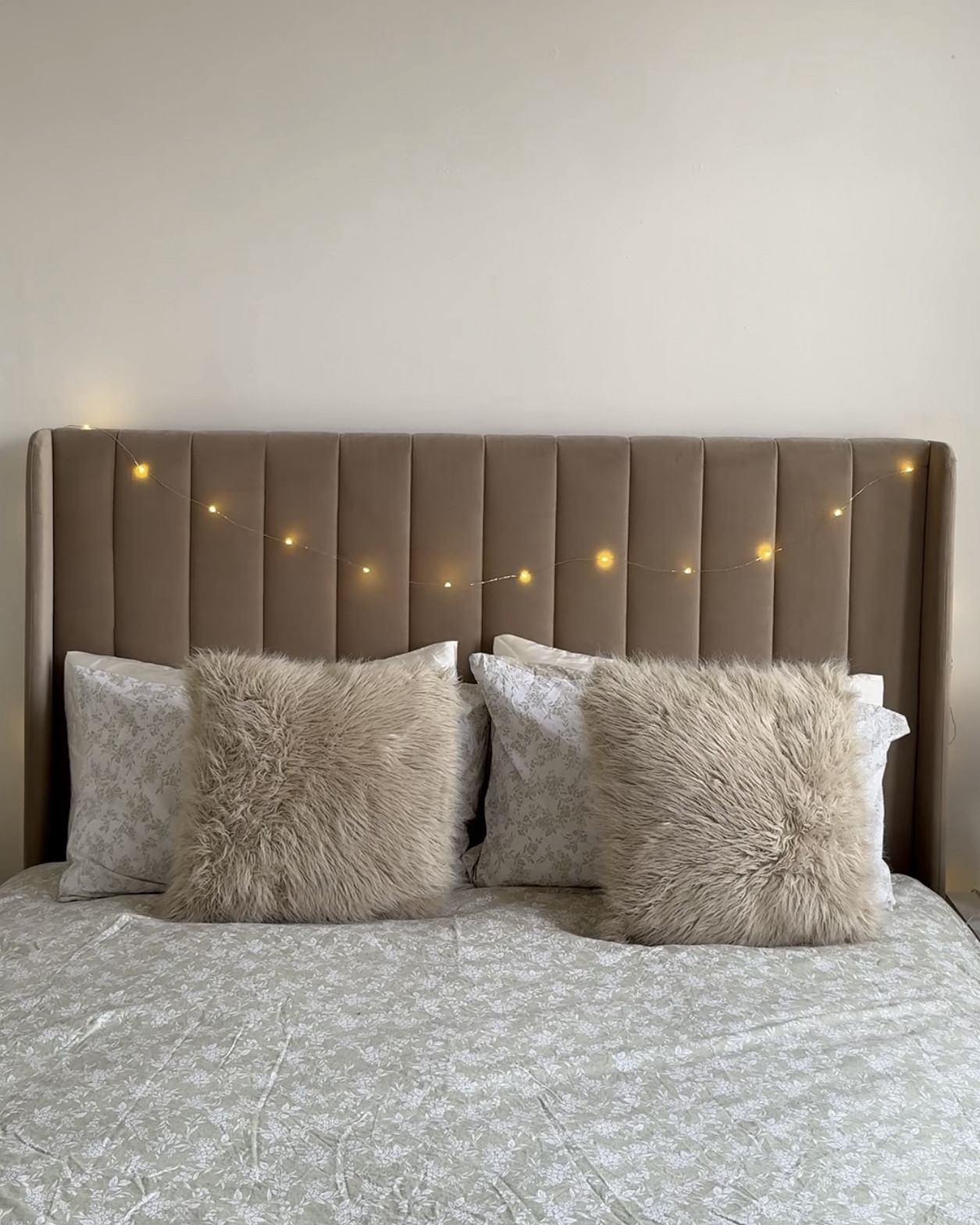 My cottage core reversible bedding! A neutral floral print perfect for spring and summer 🧺🤍 #LTKHome #Bedroom #homeinspo 

#LTKuk #LTKspring #LTKhome