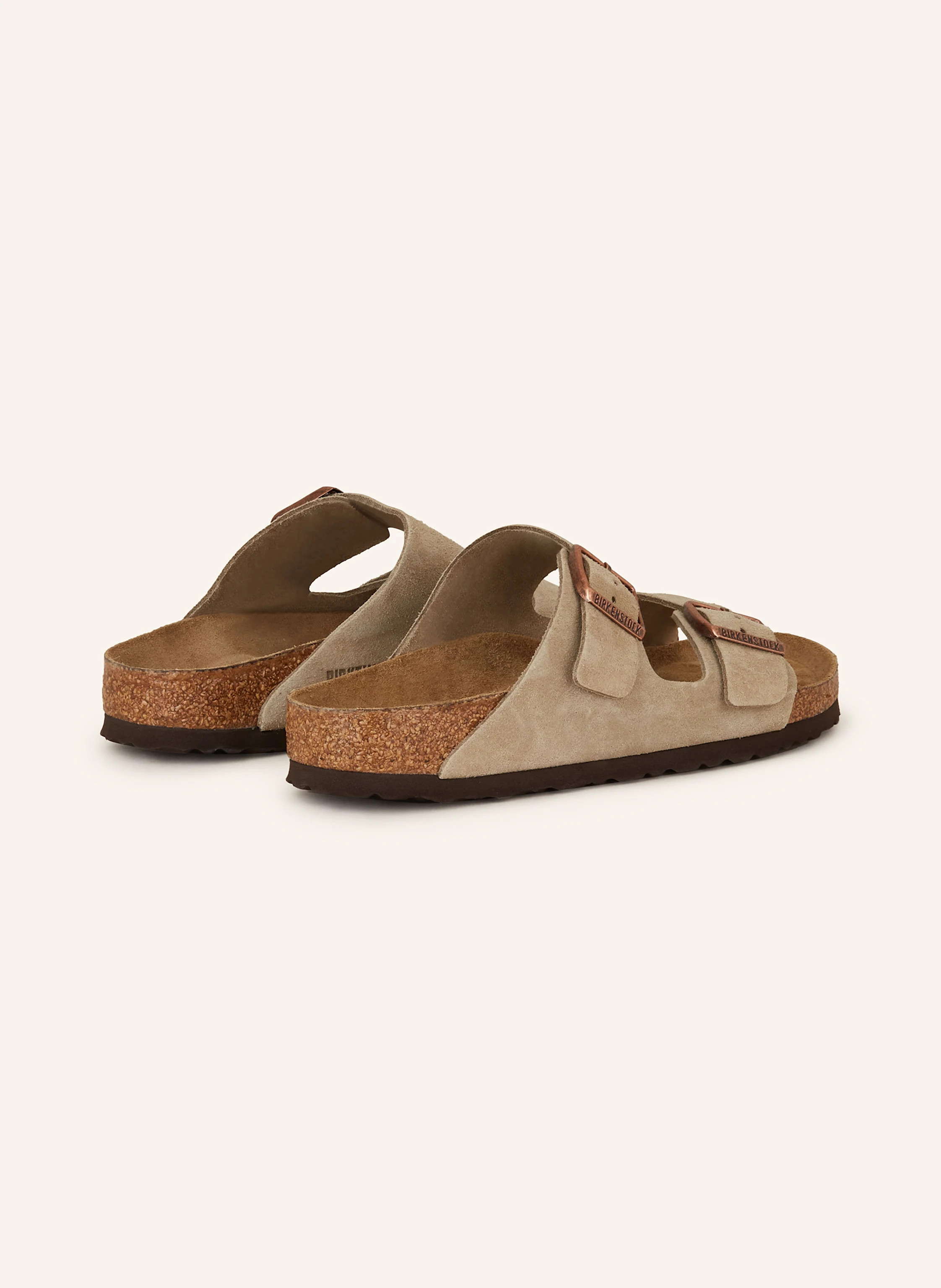 BIRKENSTOCK Pantoletten ARIZONA in taupe | Breuninger (DACH)