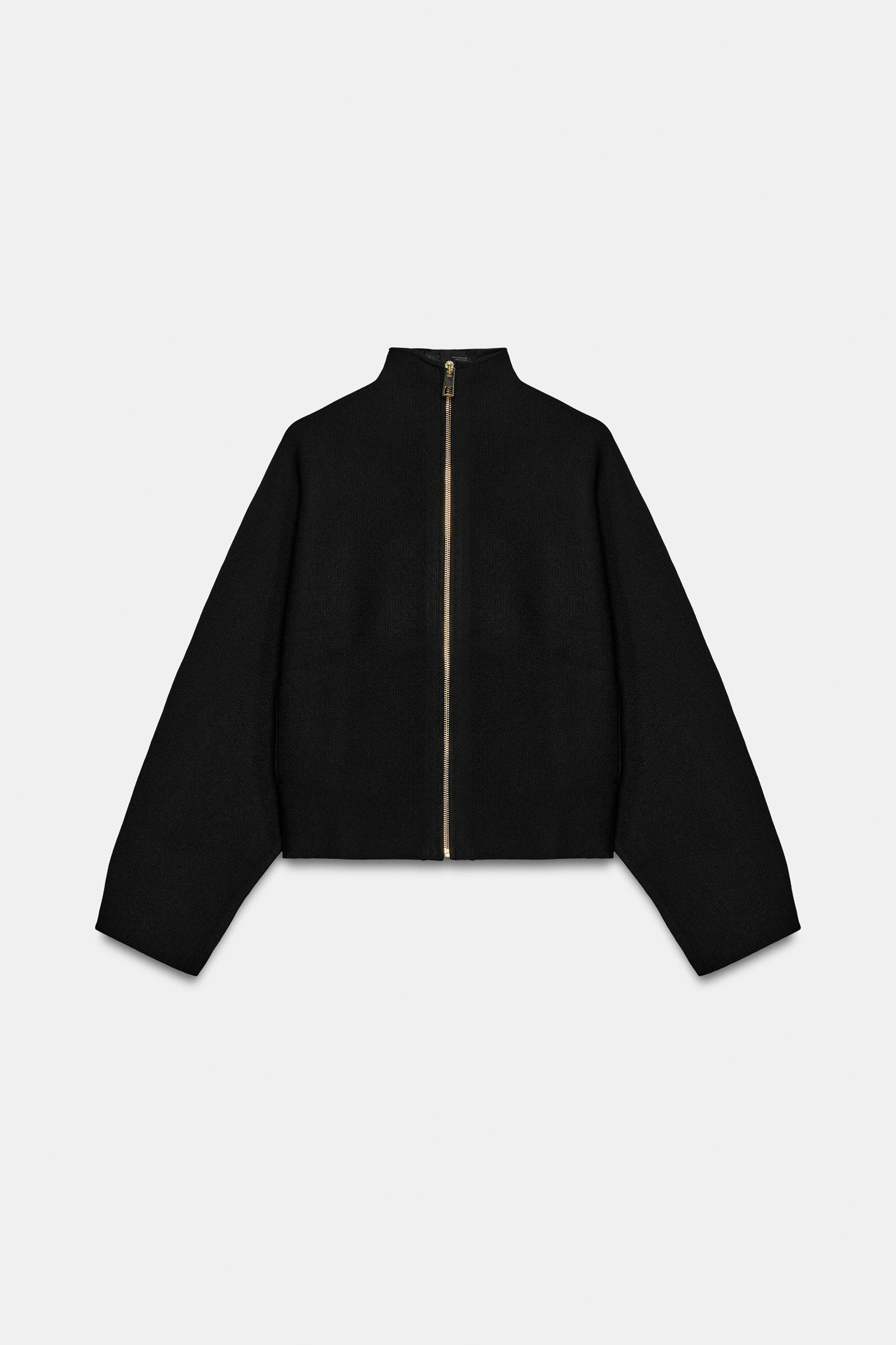 Zara - Gathered Knit Cardigan - Women - Light Blue - Women | Zara US