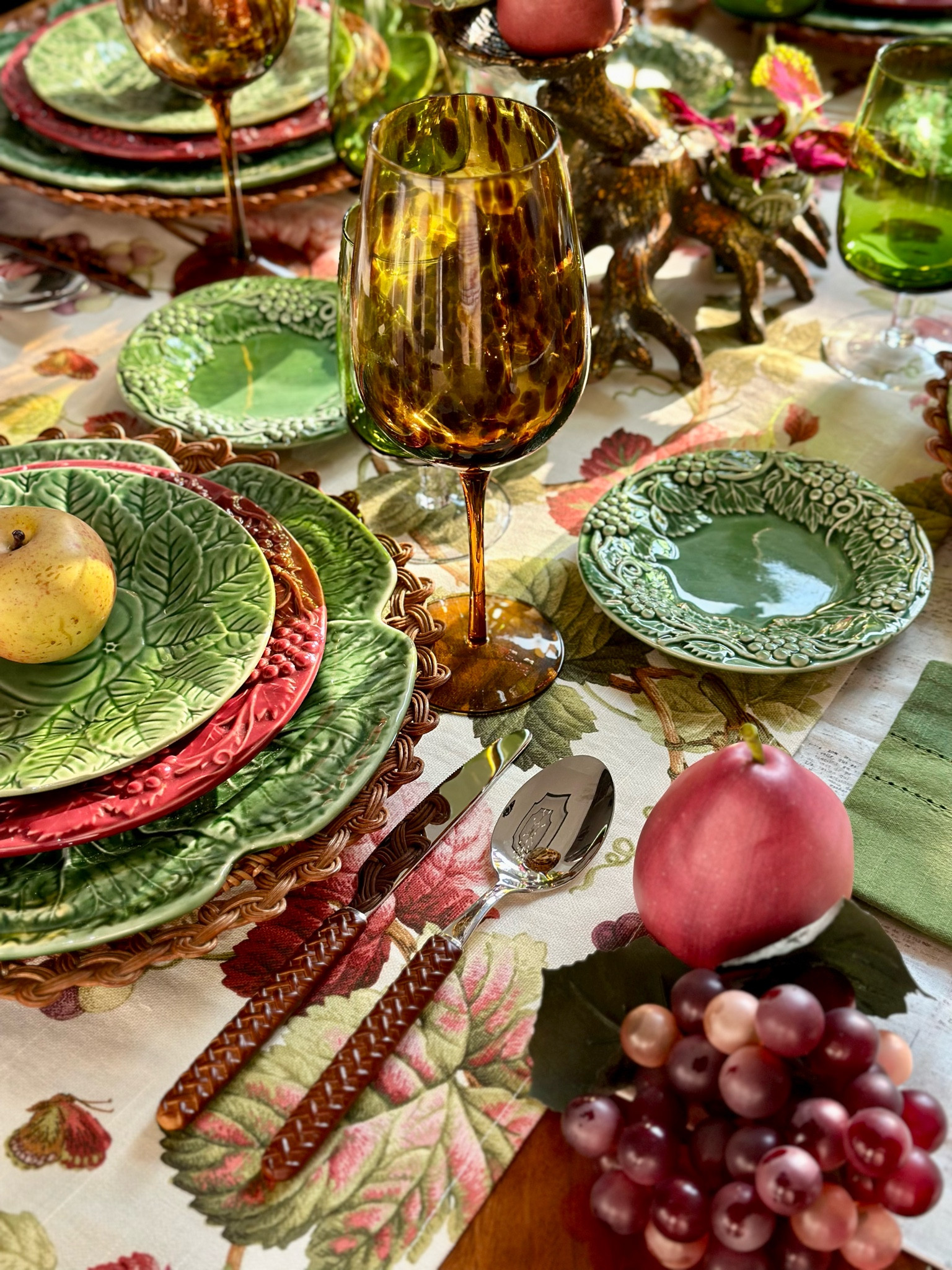 Celebrate Fall table decor
#glassware #bordallopinheiro #cabbageware

#LTKSeasonal #LTKParties #LTKHome