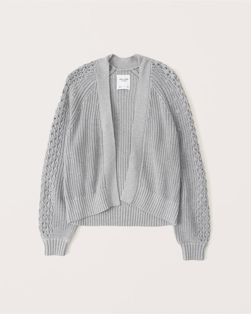 Women's Mid-Length Cardigan | Women's Up to 40% Off Select Styles | Abercrombie.com | Abercrombie & Fitch (US)