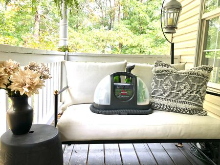 Bissel Little Green steam cleaner under $100. This the best little cleaner! I use it to clean all of outdoor cushions, carpet spots and upholstery. It’s is soooo satisfying! #littlegreenmachine #steam cleaner

#LTKfindsunder100 #LTKhome #LTKSpringSale