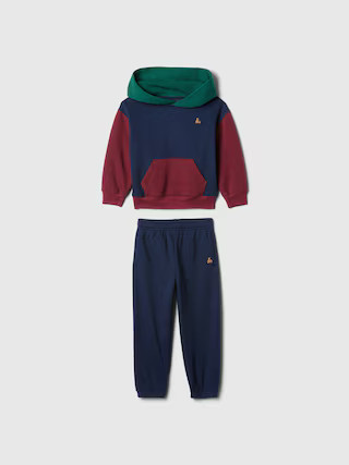 babyGap Colorblock Hoodie Sweat Set | Gap (US)