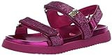 Steve Madden Girls Shoes Girls Mona Flat Sandal, Pink Rhinestone, 12 Little Kid | Amazon (US)