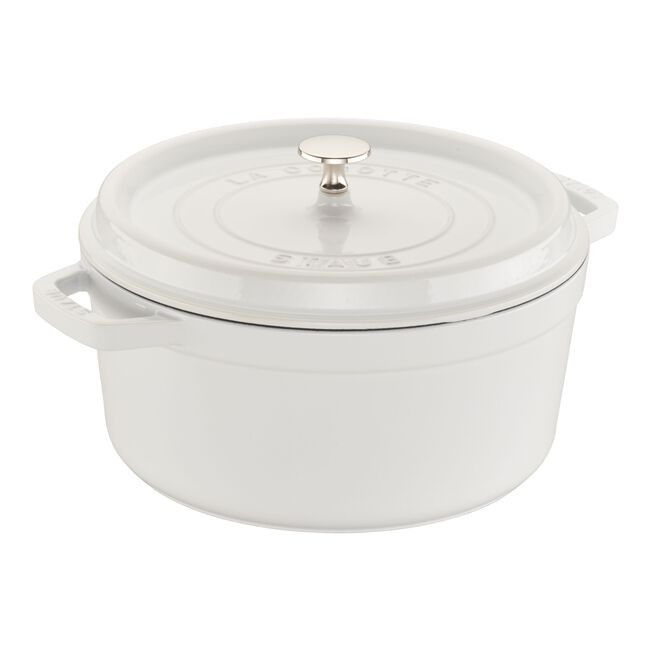 5.5 qt, Round, Cocotte, Pure-white | The ZWILLING Group Cutlery & Cookware
