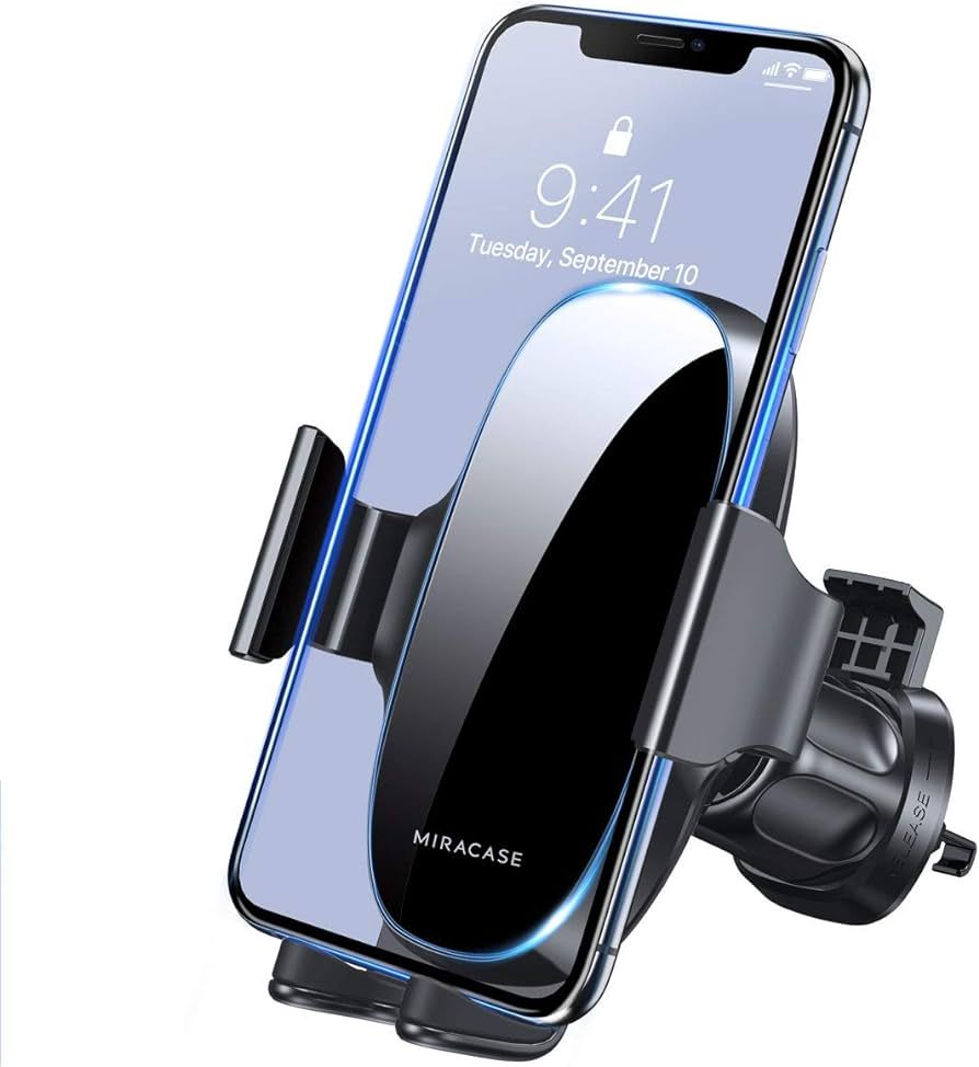 Miracase Upgraded-2nd Generation Universal Phone Holder for Car, Air Vent Car Mount Compatible wi... | Amazon (US)