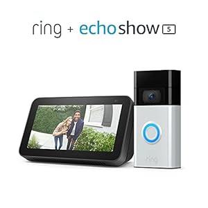 Ring Video Doorbell (Satin Nickel) bundle with Echo Show 5 (2nd Gen) | Amazon (US)