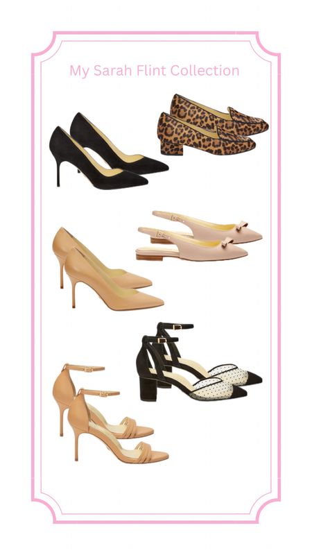 Sarah Flint, heels, designer shoes, luxury shoes, sling backs, pumps, mules, loafers, leopard loafers, leopard pumps, nude heels, nude sandals, black heels, comfortable heels, work heels, party heels

#LTKworkwear #LTKshoecrush #LTKHoliday