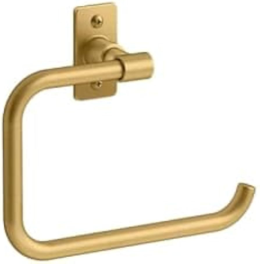 Kohler K35928-2MB Castia by Studio McGee 7-1/2" Wall Mounted Towel Ring Vibrant Brushed Moderne B... | Amazon (US)