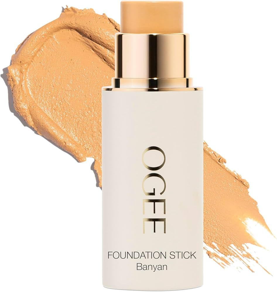 Ogee Sculpted Complexion Foundation Stick (Banyan 3.0W - Medium Light, Golden Undertones) Full Co... | Amazon (US)