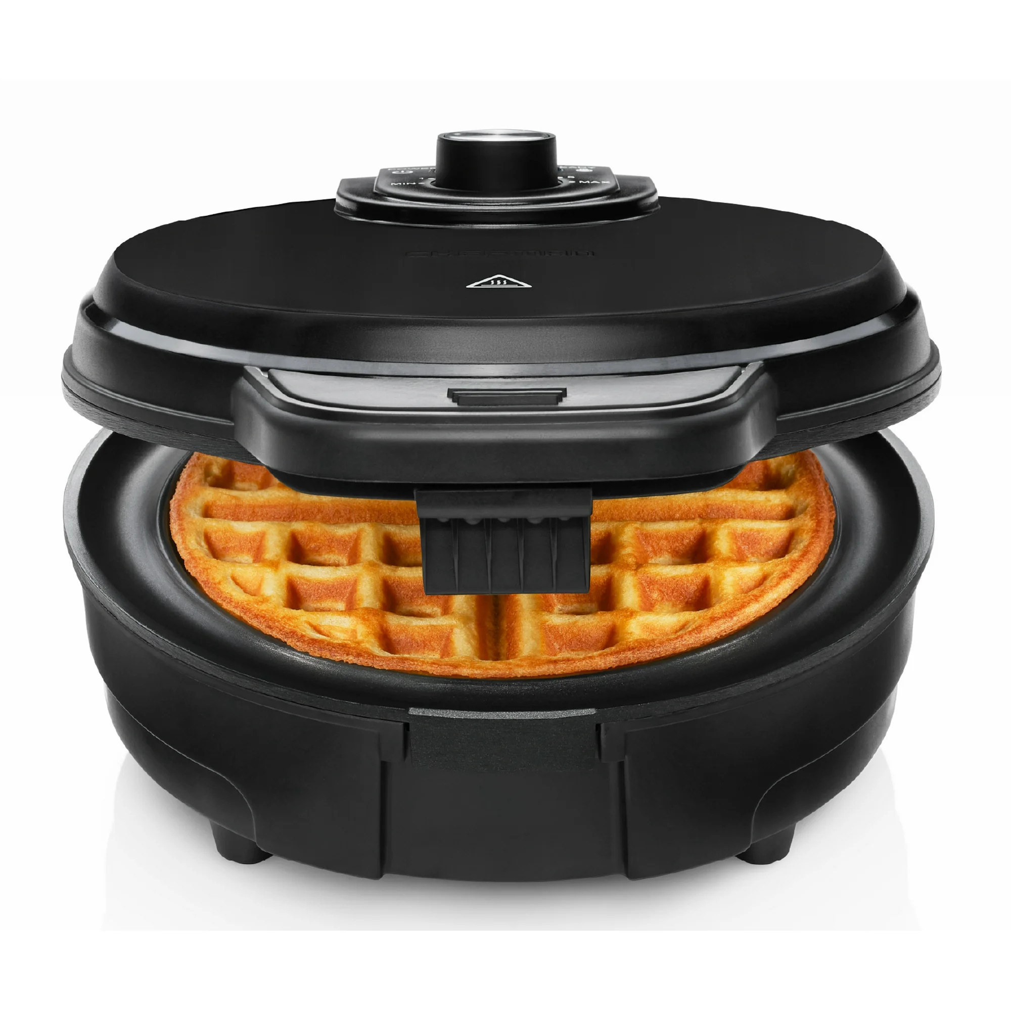Chefman Anti-Overflow Belgian Waffle Maker, Shade Selector, Non-Stick, Black | Walmart (US)