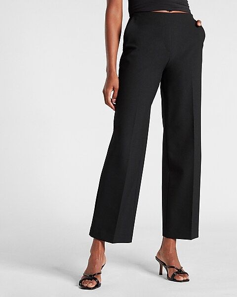 Super High Waisted Wide Trouser Pant | Express