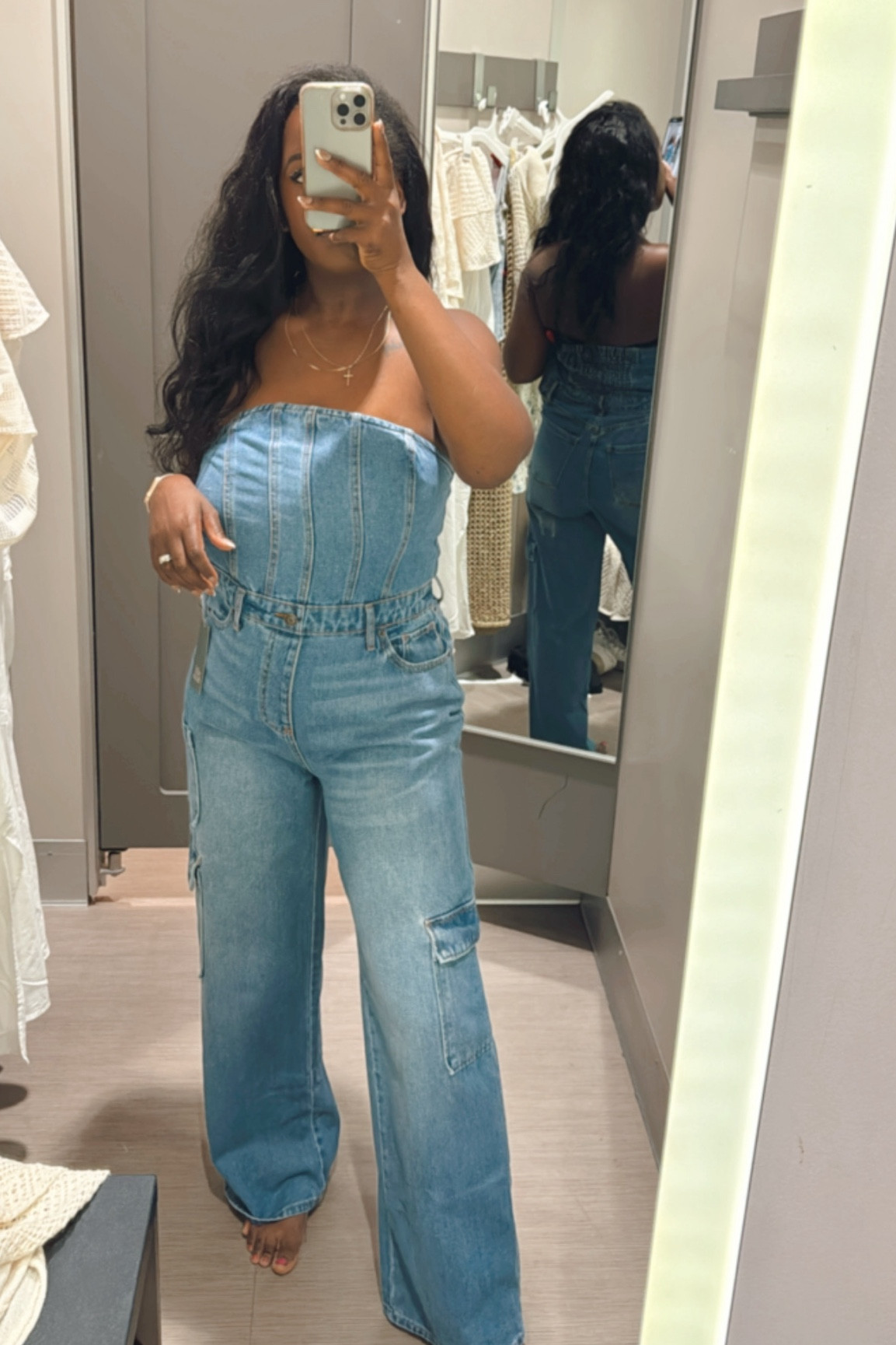 Denim Jumpsuit 

#LTKFindsUnder50 #LTKMidsize