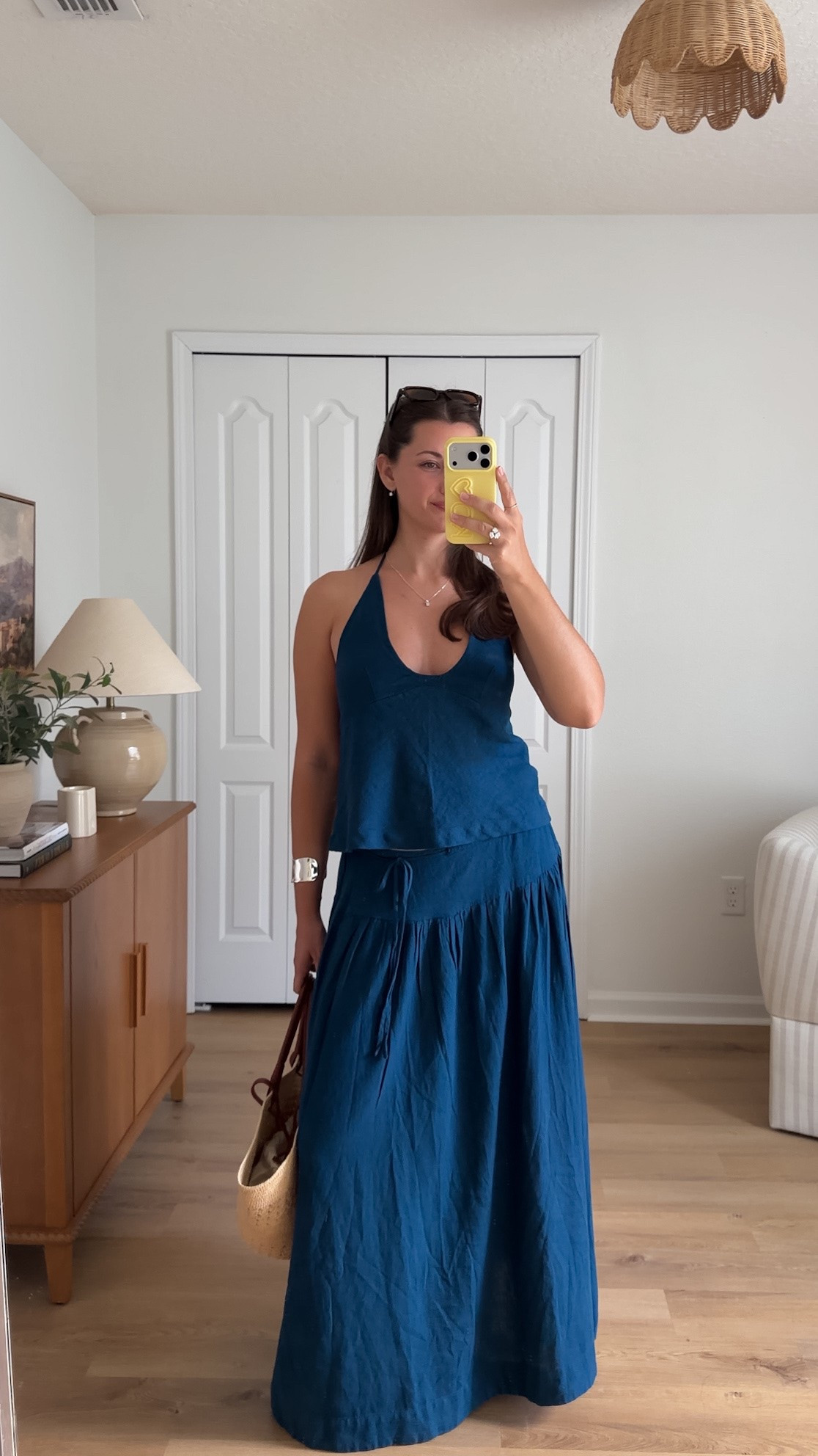 Summer ootd! Wearing size small. Exact color is sold out but linked others! 

Summer outfit, two piece linen set, vacation look

#LTKootd #LTKSeasonal #LTKTravel