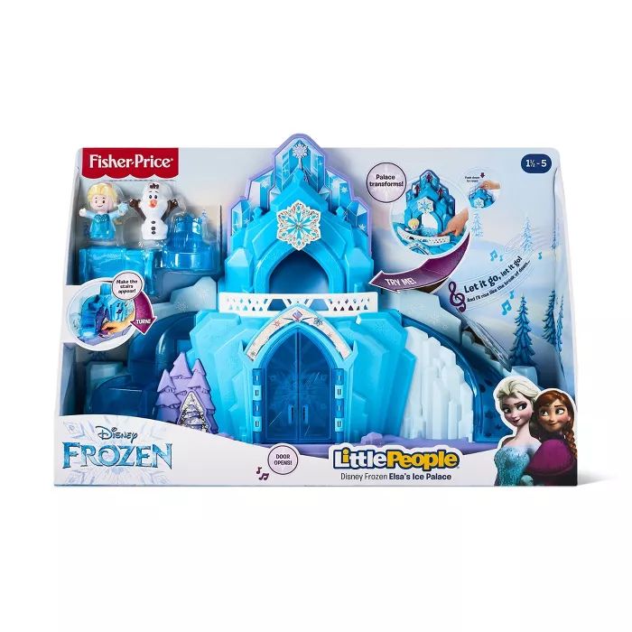 Fisher-Price Little People Disney Frozen Elsa's Ice Palace | Target