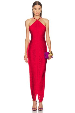 Cult Gaia Renata Gown in Red | FWRD 