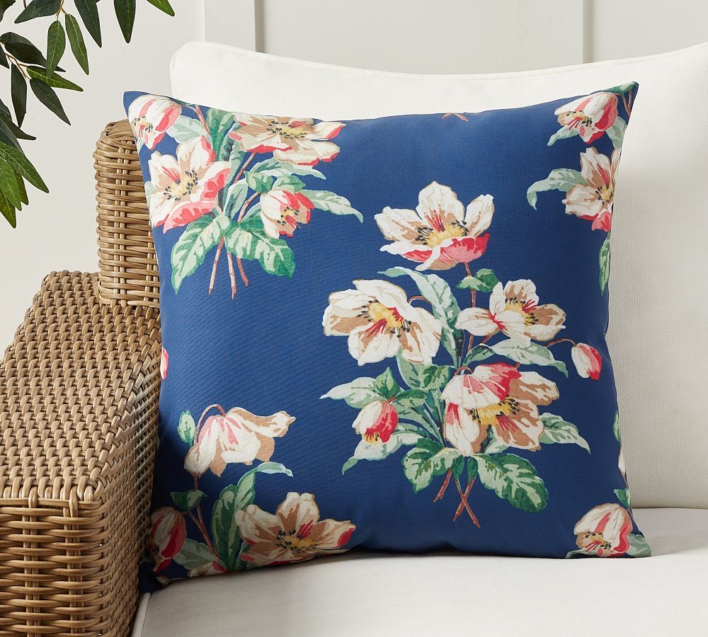 Cosmo Floral Outdoor Pillow | Pottery Barn (US)