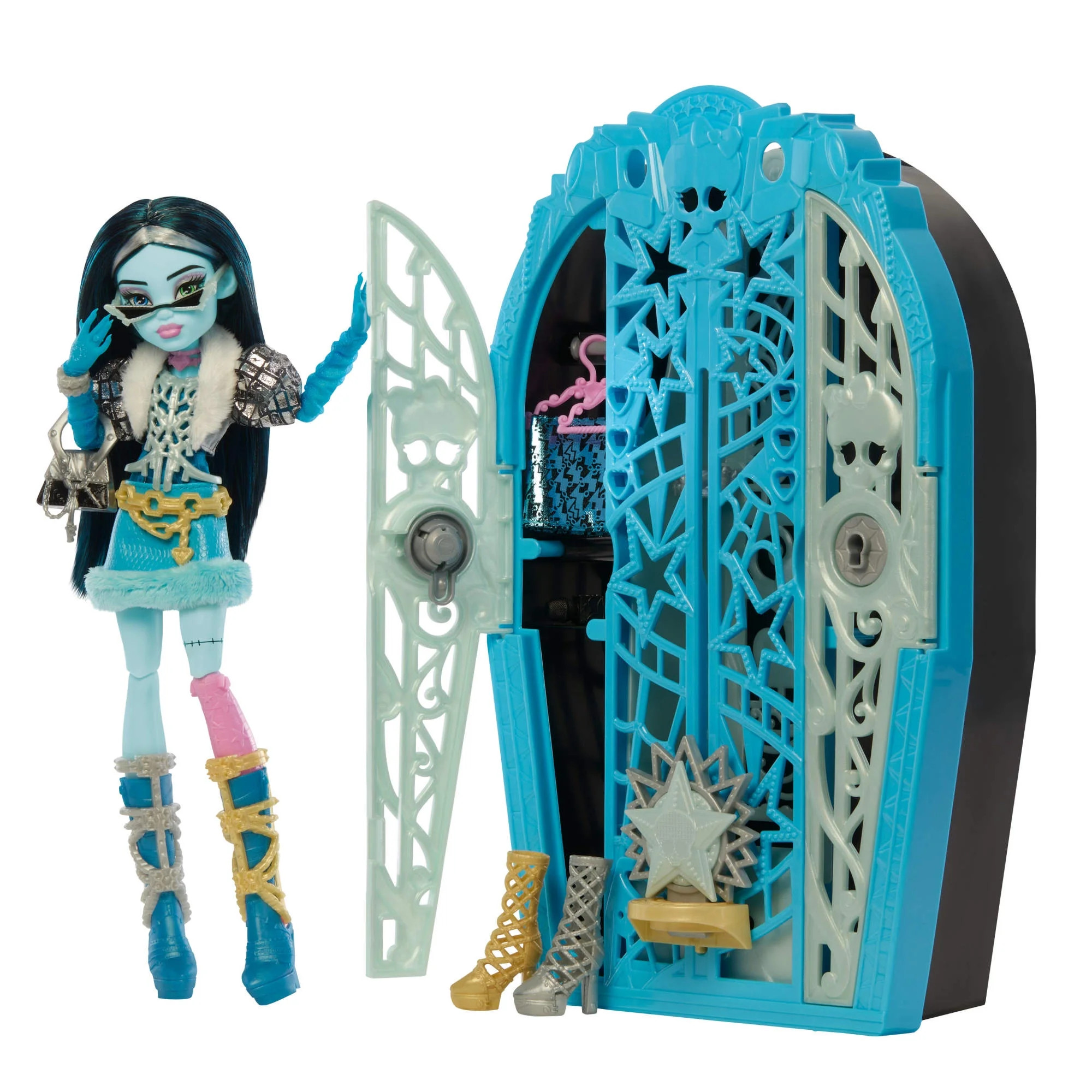 Monster High Skulltimate Secrets Hauntlywood Mysteries Doll, Frankie Stein with 19+ Surprises | Walmart (US)