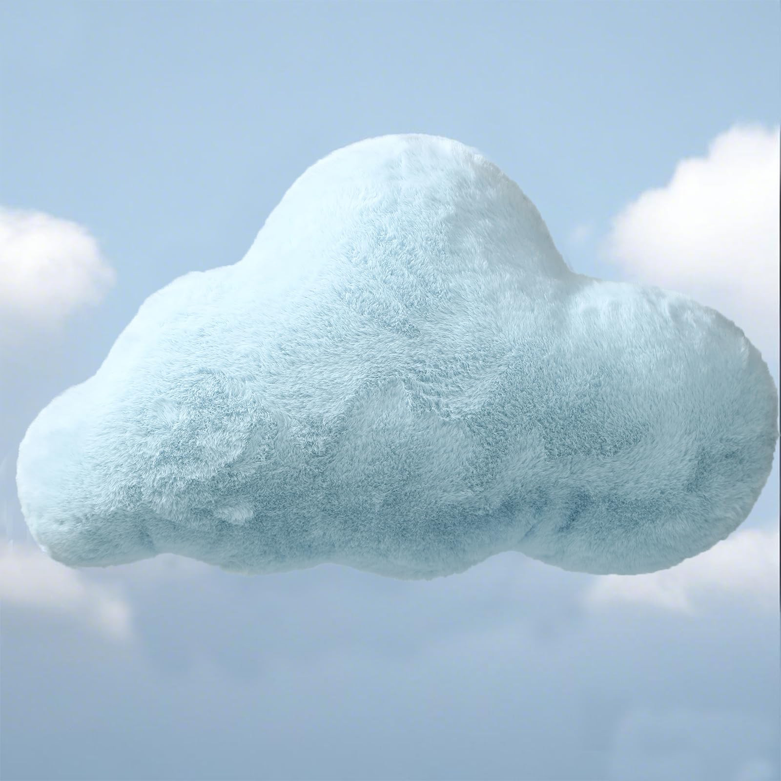 YRXRUS Cloud Pillows, Blue Cloud Shaped Pillow, Decorative Throw Pillow Gifts, Cute Plush Room De... | Amazon (US)