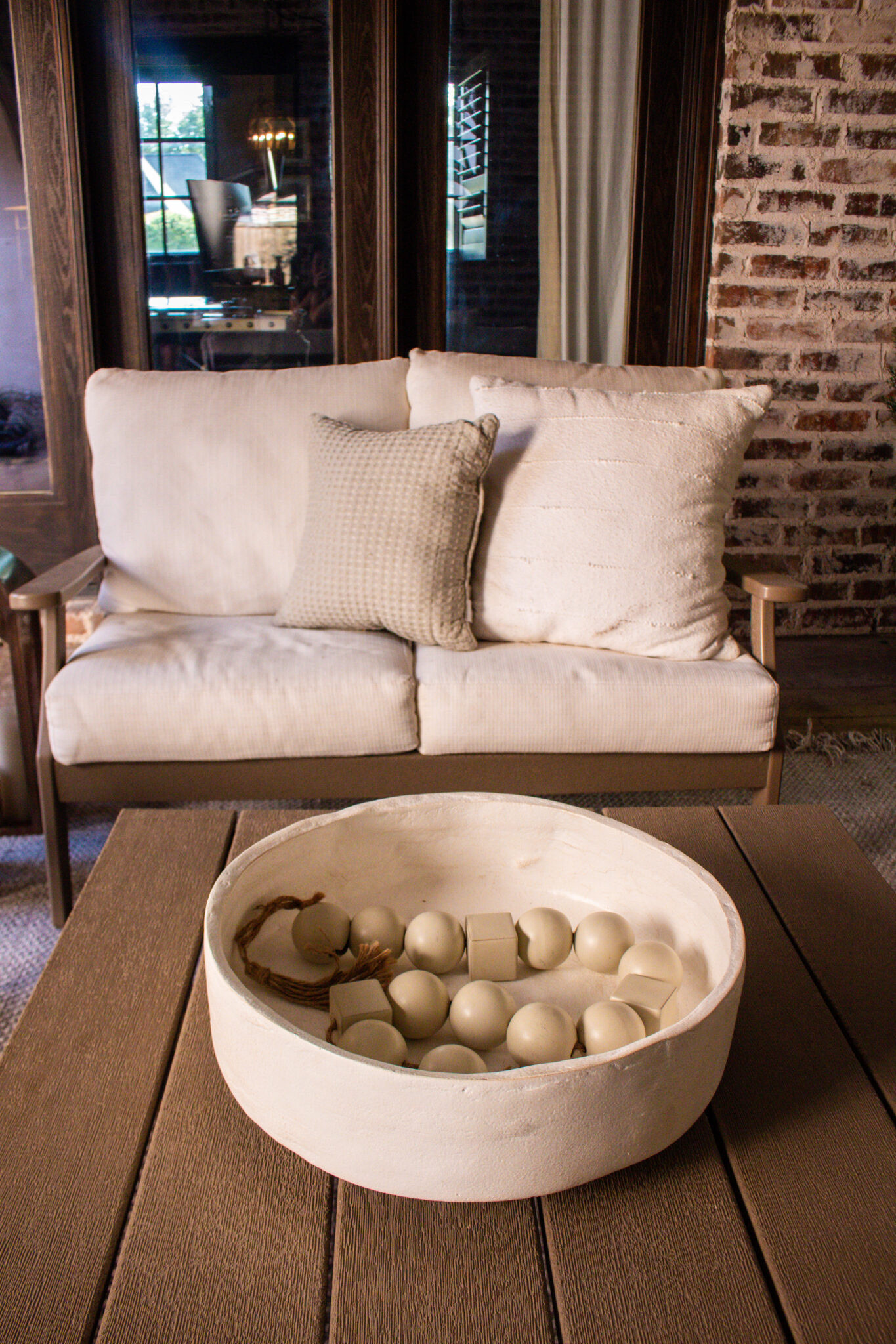 The best outdoor spaces feel just as inviting as the inside of your home. This neutral patio combines comfortable seating, timeless decor, and warm textures to create the perfect place to relax or entertain. Shop the full look through my link.

#LTKSeasonal #LTKHome