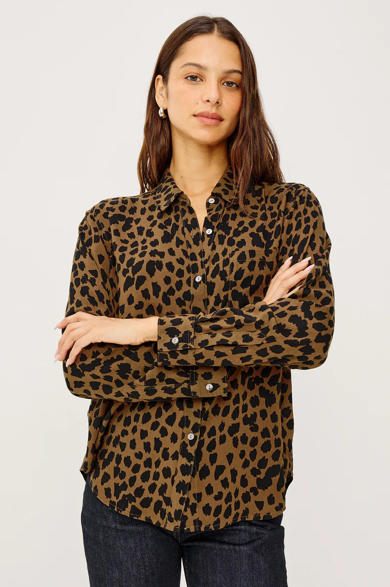 JOSEPHINE SHIRT - TEAK SPOTTED | Rails