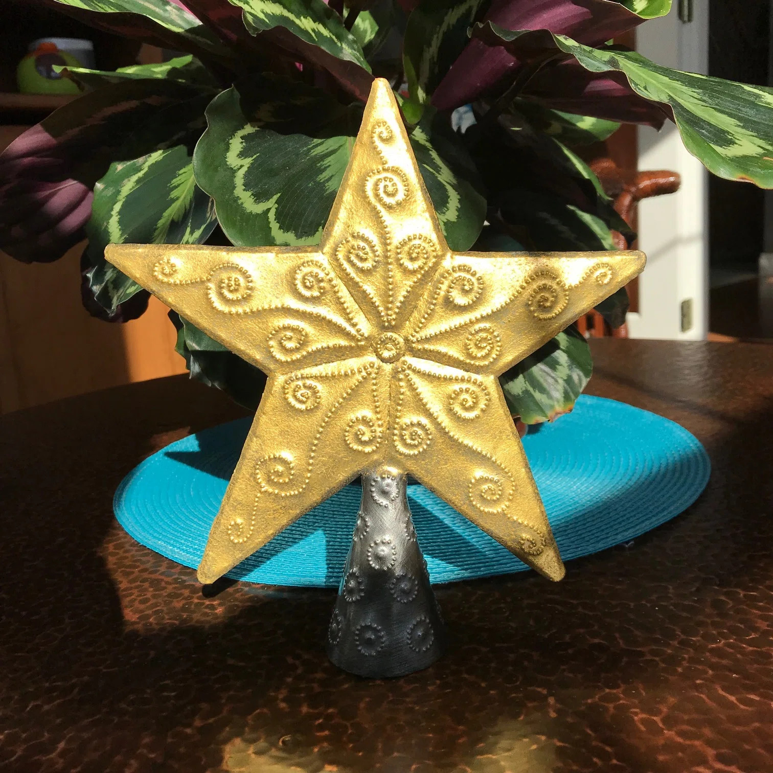 The Holiday Aisle® Embossed Star Tree Topper | Wayfair | Wayfair North America