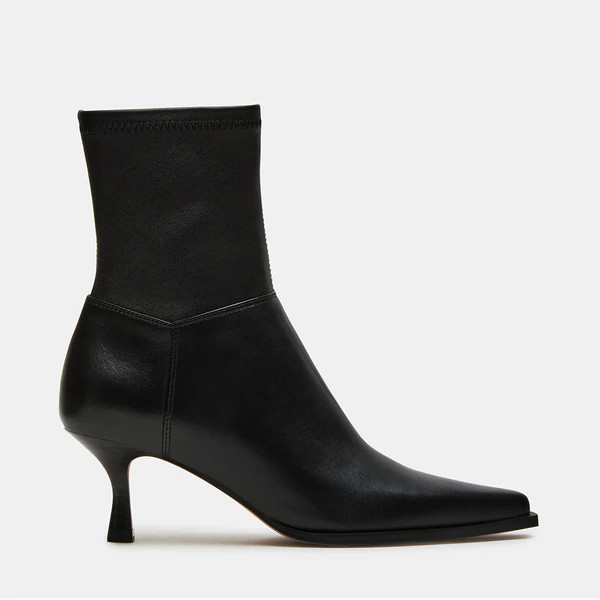 STASIA BLACK LEATHER | Steve Madden (Canada)