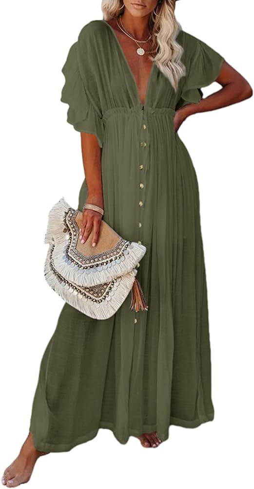 Fall Dress Outfit, Fall Maxi Dress, Amazon Fall Dress | Amazon (US)