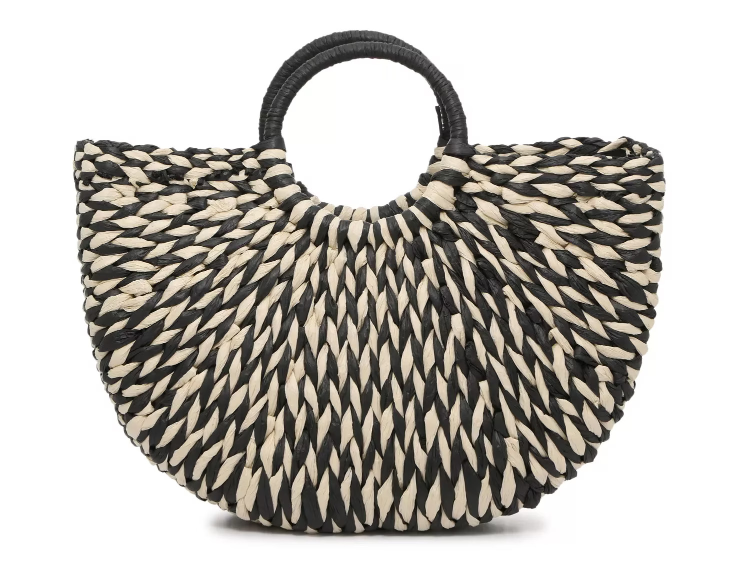 Kelly & Katie Two-Tone Straw Ring Tote | DSW