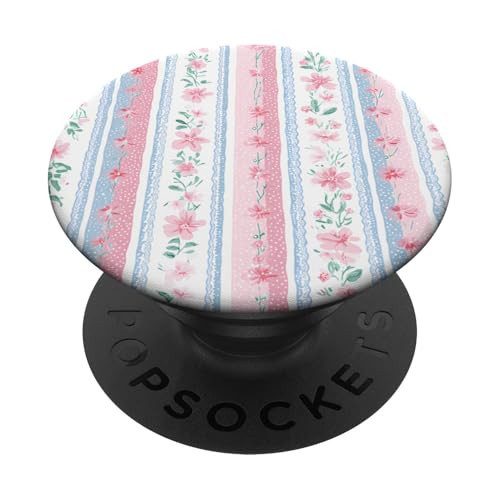 Love Shack Fancy Floral Coquette Girl Striped Coquette PopSockets Adhesive PopGrip | Amazon (US)
