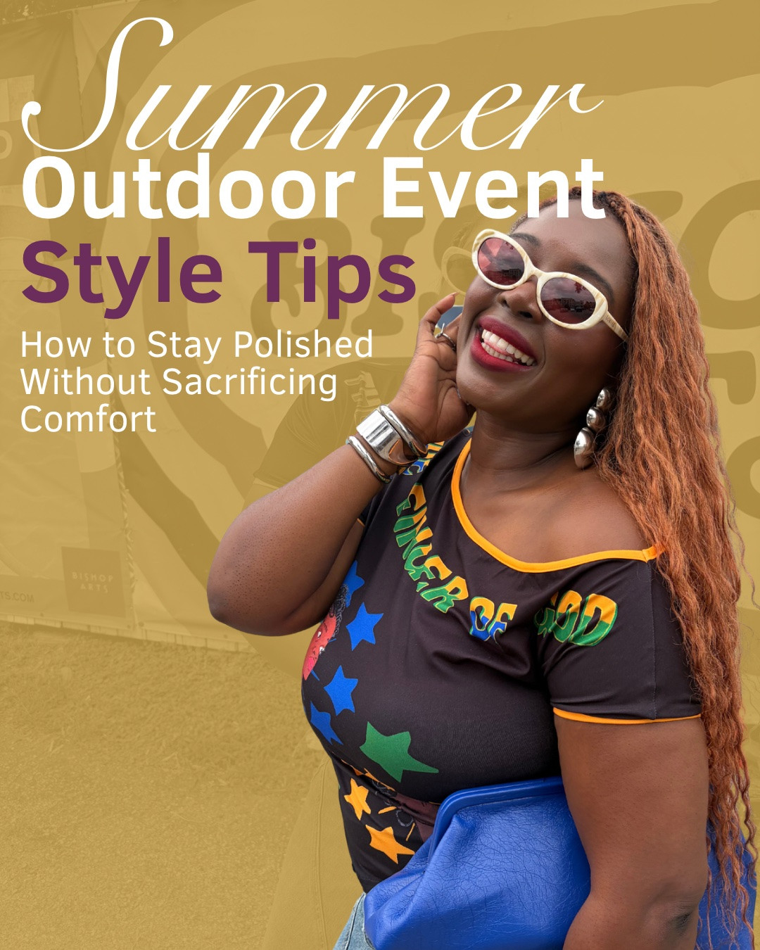 Outdoor events can be tricky.

Too casual and you feel underdressed.
Too formal and you're sweating through your clothes. The secret?

✨Dress for the occasion.
✨Prioritize comfort.
✨Stay true to your personal style.

Because being polished isn't about suffering for fashion.It's about showing up as the most confident version of yourself.

Bag & shoes: @ASOS 
Sunnies:@Lorvae 
Skirt: @Zara 
Earrings & bracelet: @amazonfindsandfashion 

#OutdoorEventStyle #SummerOutfits #StyleTips #FashionEducator #PolishedStyle