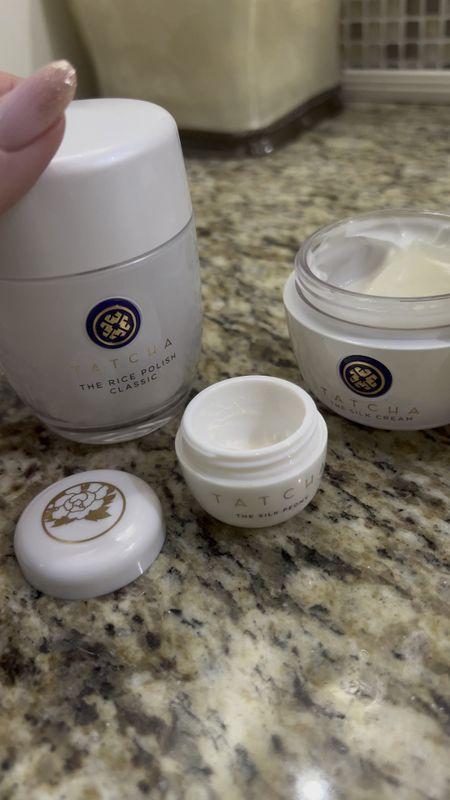 With Love from Japan! And even more LOVE with 20% off from the official site! 

You don’t have to be Rouge Member at Sephora to grab a great deal on this 💖 

Tatcha has become one of my favorite Skincare Brands- I use at least one of the products daily! 

Today I wanted to share these three with you: the rice polish is a gentle exfoliation powder to foam - I have sensitive skin- so this works great! The eye cream (!!!) has worked wonders on my skin! And the moisturizer - heavenly scent and omg… feels so good & delivers the promise of glow! 

Tatcha has many gift sets - so treat yourself & your besties 💜

#LTKGiftGuide #LTKHolidaySale #LTKbeauty