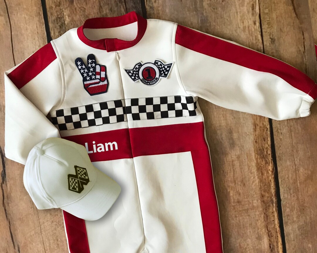 Custom Race Suit Race Car Birthday Halloween Costume 1st Birthday Gift Photography Props Infant C... | Etsy (US)