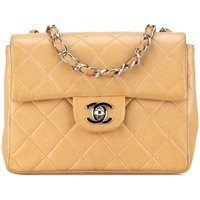 Chanel Preloved Elegant Quilted Leather Flap Bag With Chain Strap- In Brown | Dorothy Perkins (UK)