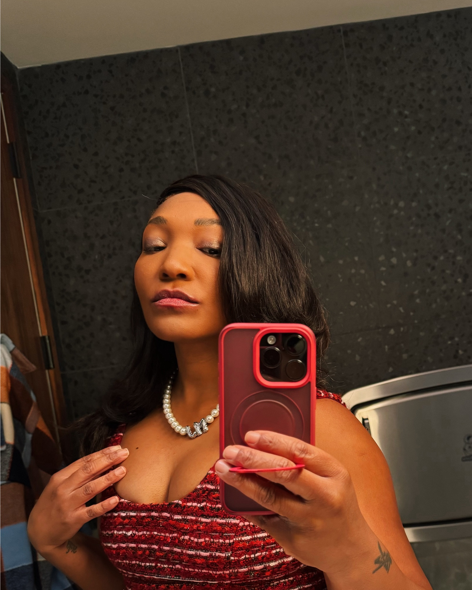 Who says pearls can’t be a girls best friend … Get your hands on Marc Jacob’s newest Statement Necklace 💛💛💋 
Perfect stocking stuffer or perfect accessory for your holiday events...

#LTKStyleTip #LTKBeauty #LTKGiftGuide