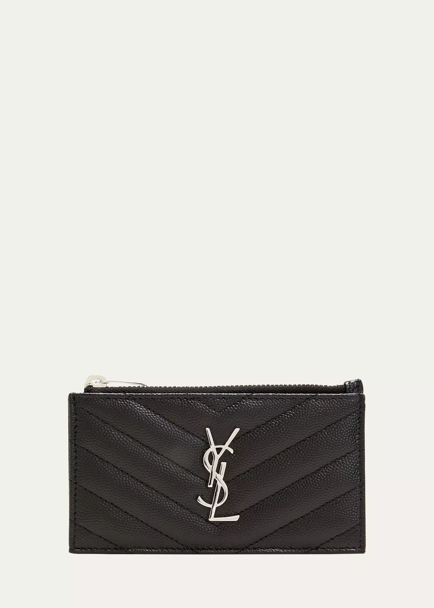 Monogram Quilted Leather Card Case curated on LTK