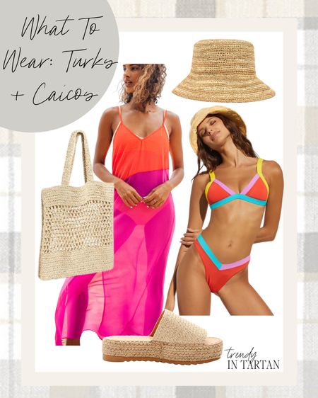 What to wear to turks and Caicos!

Swimsuit, cover-up, bikini, straw hat, straw tote bag, straw, shoes, sandals 

#LTKfit #LTKSeasonal #LTKstyletip