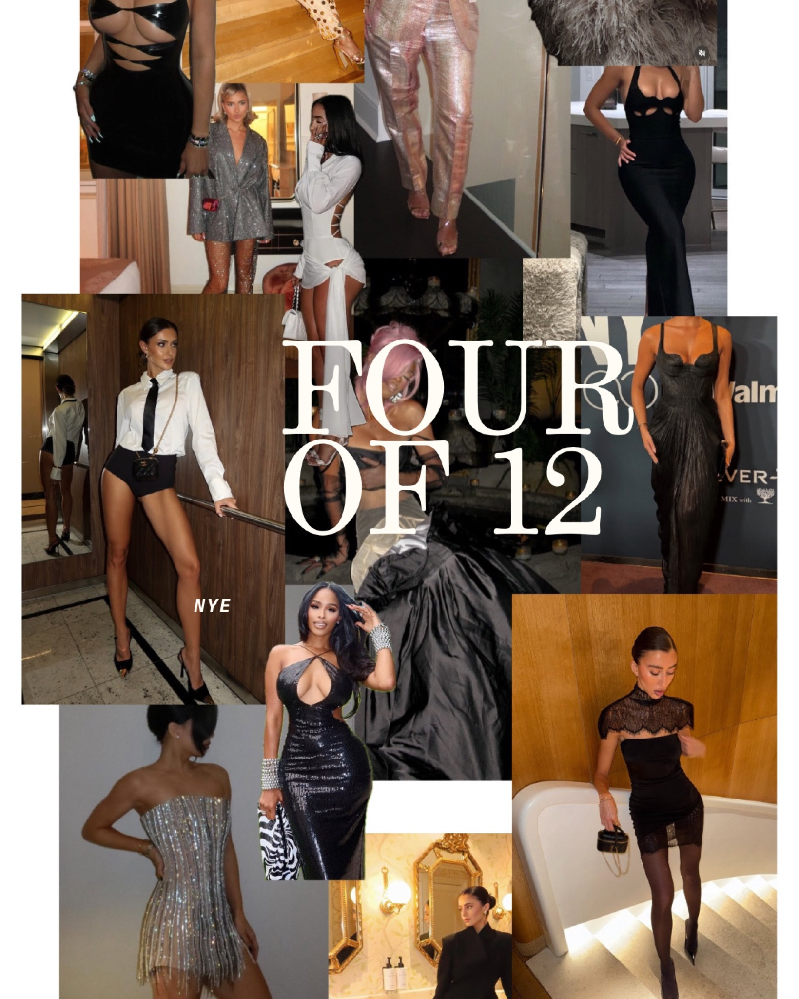 DAY FOUR OF 12: NYE ✨🥂 The girls should be showing up as their best self to end the year. Here’s some of my NYE attire suggestions! 
#nye #partydress #bdaydress #newyears #styletip 

#LTKSeasonal #LTKHoliday #LTKootd