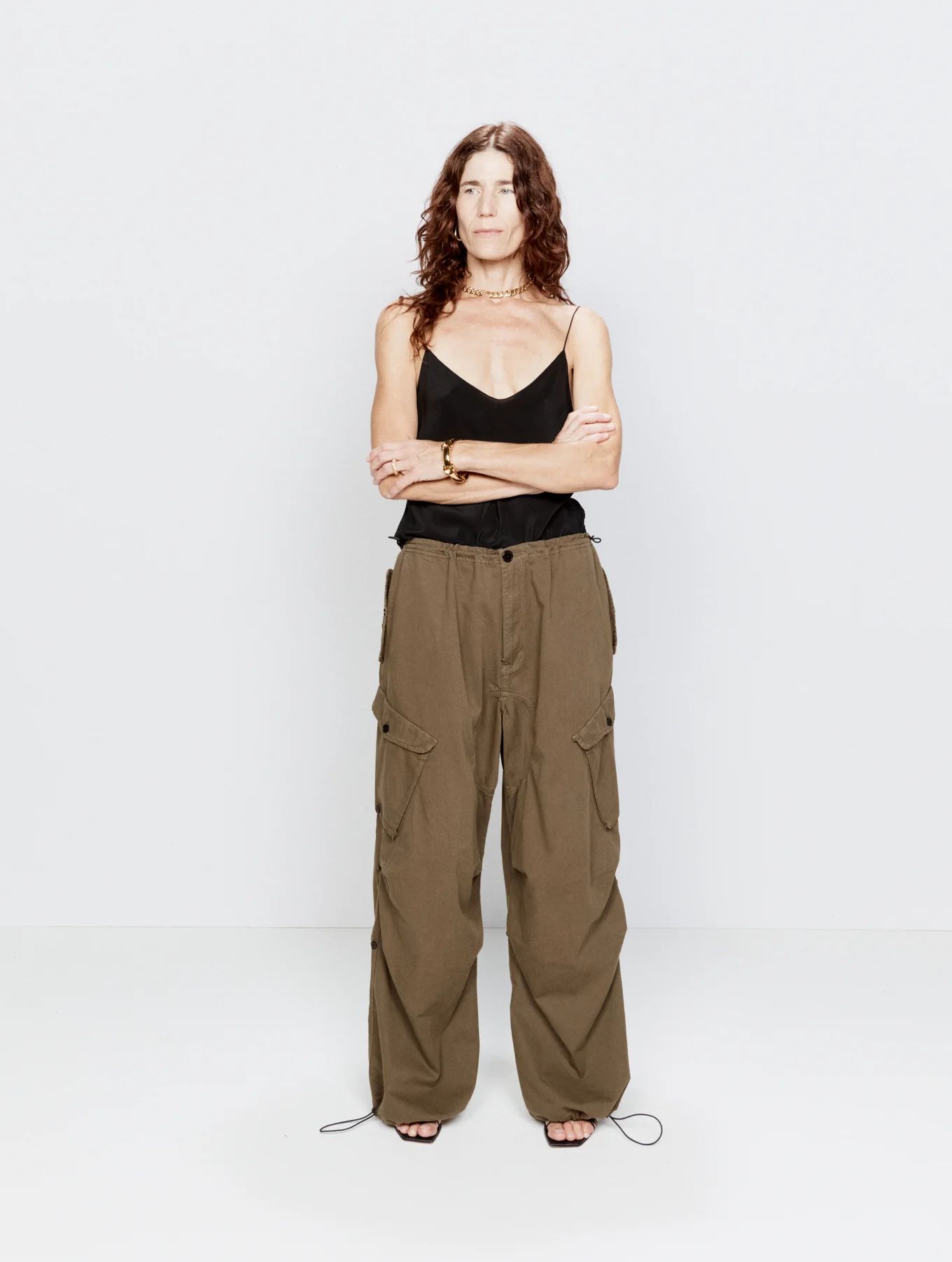 Giant pocket-side combat trousers | Matches (UK)