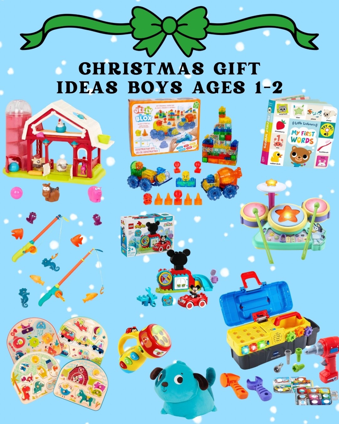 Christmas gift ideas for boys ages 1-2! ❤️🎅🏻

#LTKGiftGuide #LTKHoliday #LTKKids