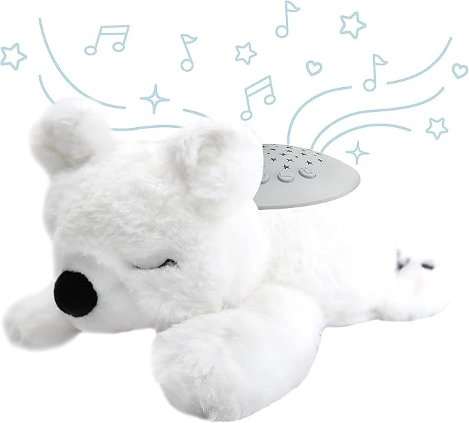 PureBaby Sound Sleepers Portable Sound Machine & Star Projector - Plush Sleep Aid for Baby and To... | Amazon (US)