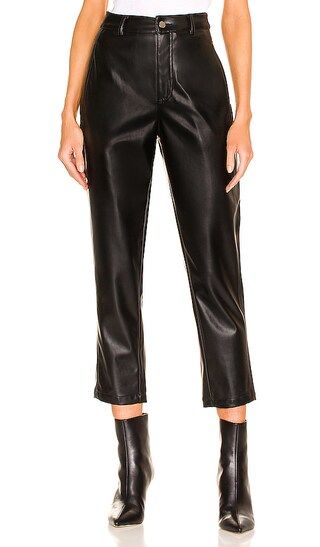 Faux Leather Pant in Black | Revolve Clothing (Global)