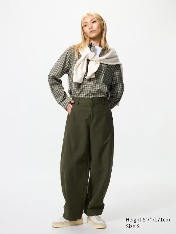 Jersey Barrel Leg Pants | Uniqlo Australia