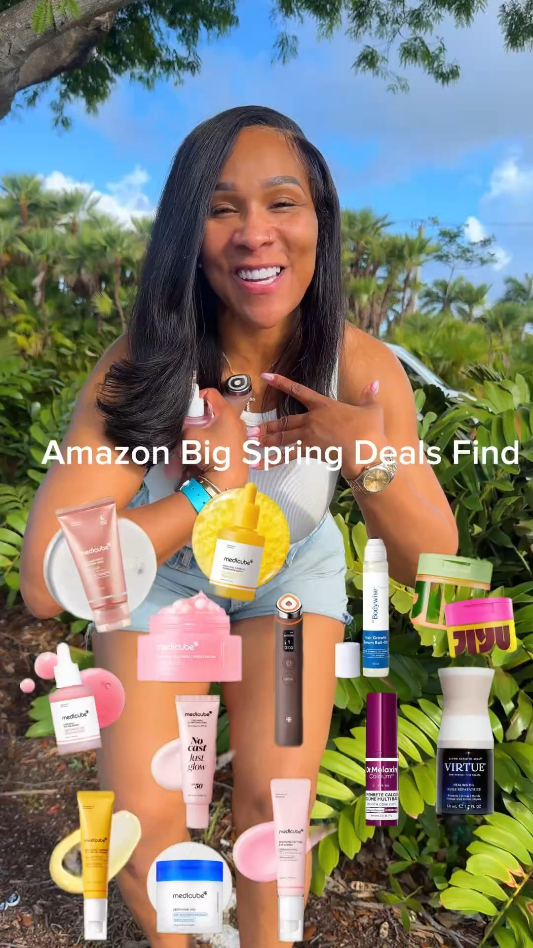 Okay, but why is everything I actually use from @amazon are on sale right now 
From skincare to hair growth… we’re getting into our glow era 
The deals are too good to ignore, I’m just saying.

#ad #founditonamazon 